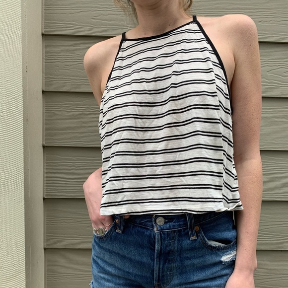 Forever 21 striped muscle tank - Picture 2 of 2